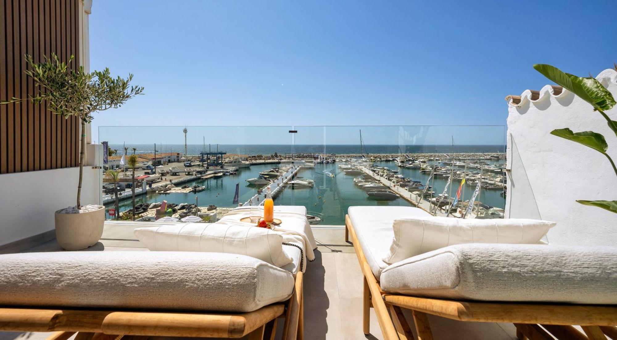 Appartement 224 -Luxury Selection- Puerto Banus Marbella Front Line Duplex Penthouse Extérieur photo